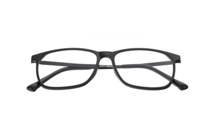 product - Blue light glasses (Black Matte Large Frames)